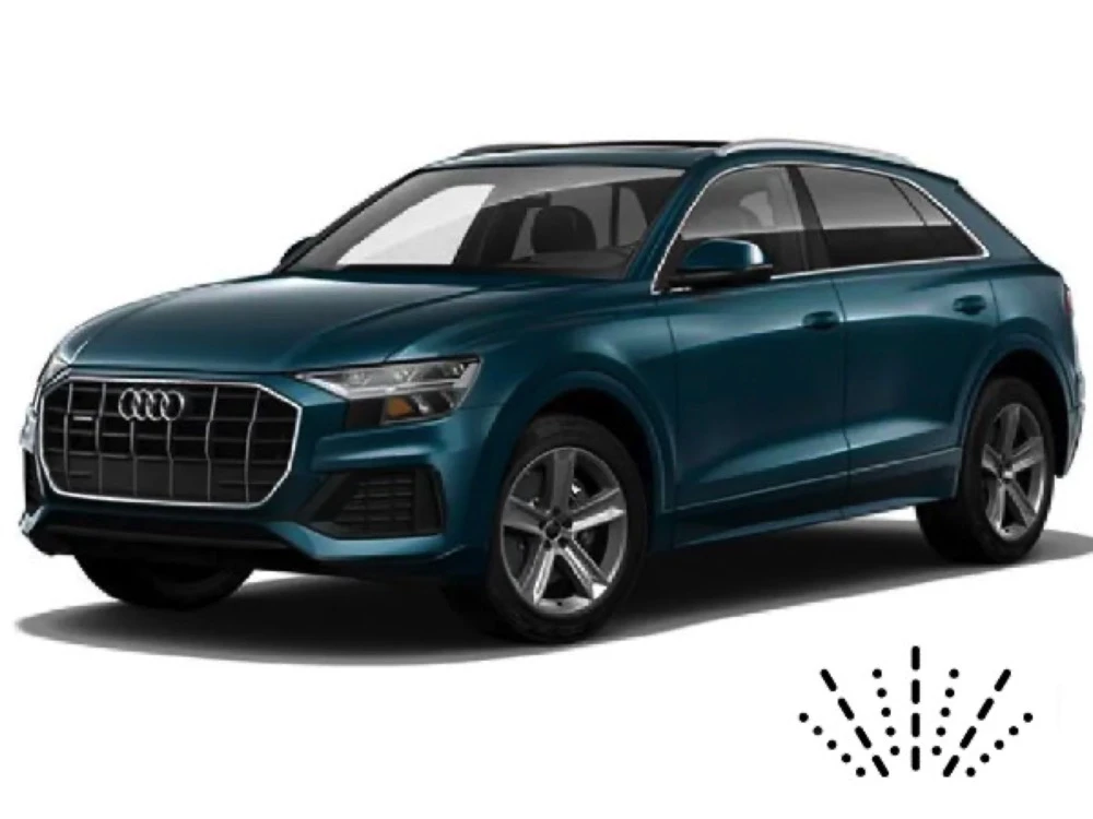 Wycieraczki Audi Q8 2018–2026 4MN SUV | zawiera zintegrowane dysze spryskiwaczy