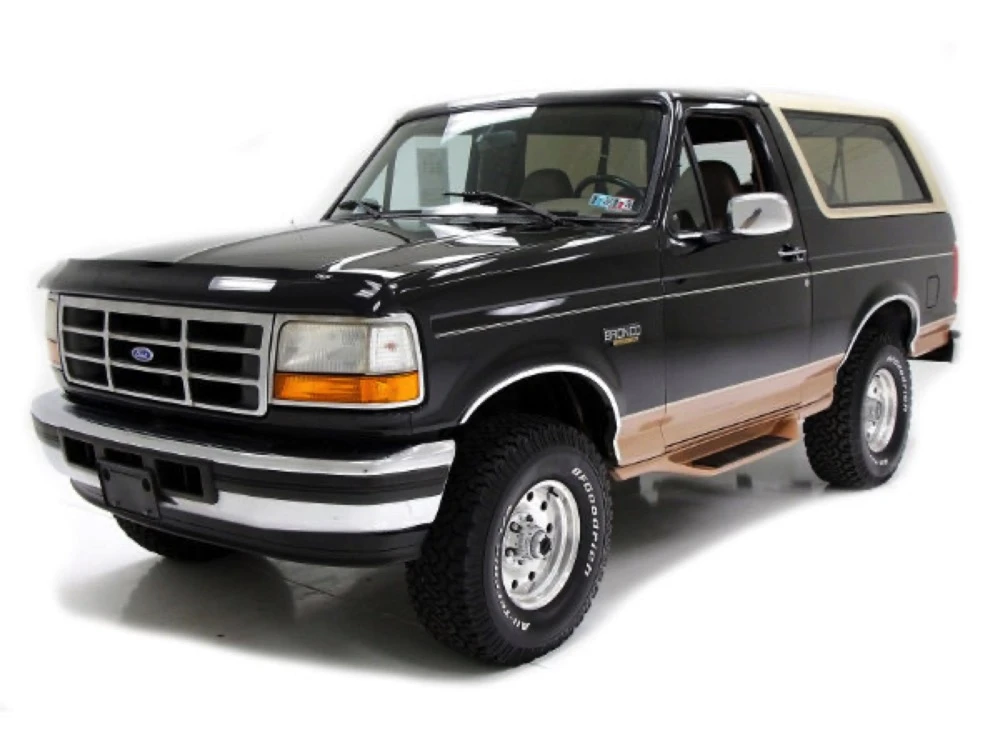 Ford Bronco 5 wiper blades 1991–1998 SUV