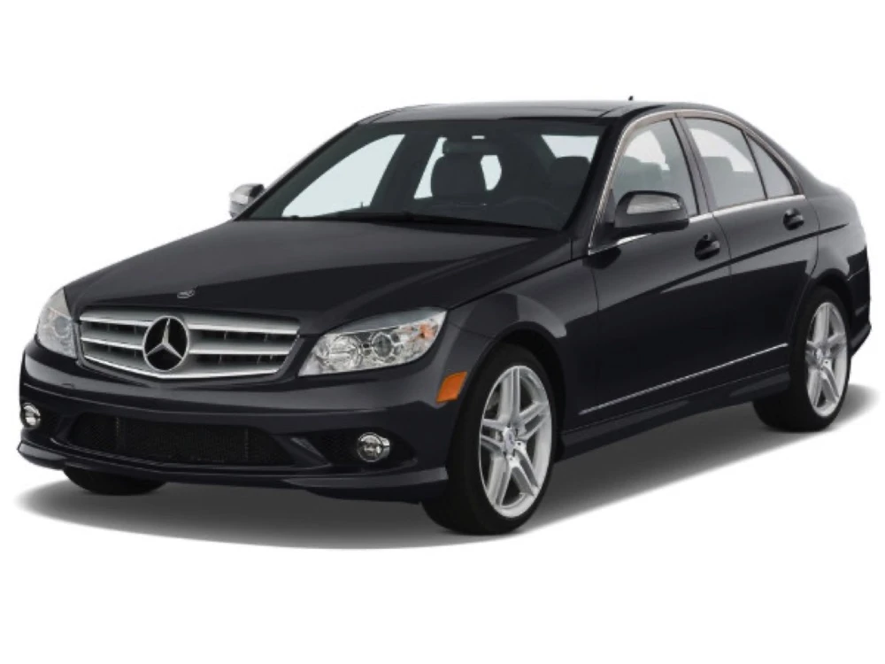 Wycieraczki Mercedes Klasa C 2007–2008 W204 sedan 03.2007-11.2008 mocowanie oryginalne