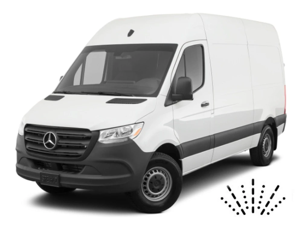 Wycieraczki Mercedes Sprinter 2018–2026 W907 | W910 van | ze zintegrowanym spryskiwaczem