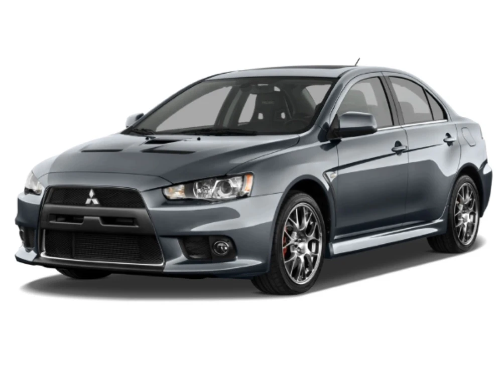 Mitsubishi Lancer Evolution X wiper blades 2008–2017 EVO X sedan