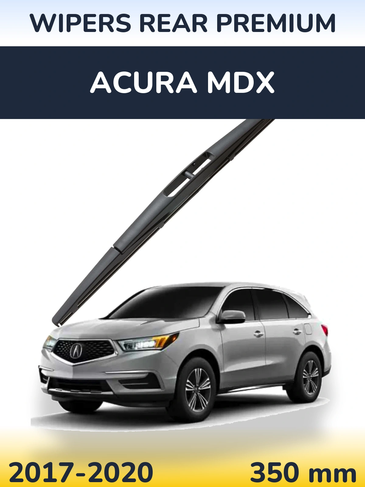 Tylna wycieraczka WIPERS REAR PREMIUM 350 mm do Acura MDX 2017-2020
