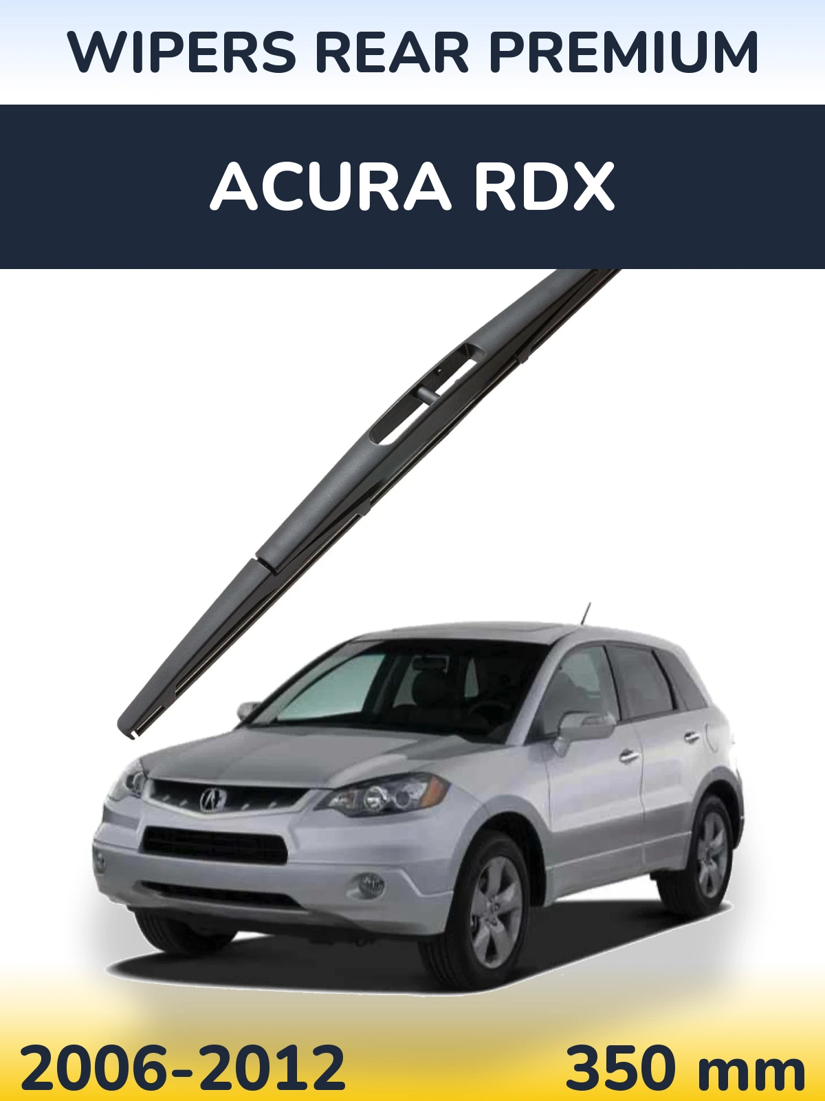 Задний дворник WIPERS REAR PREMIUM 350 мм для Acura RDX 2006-2012