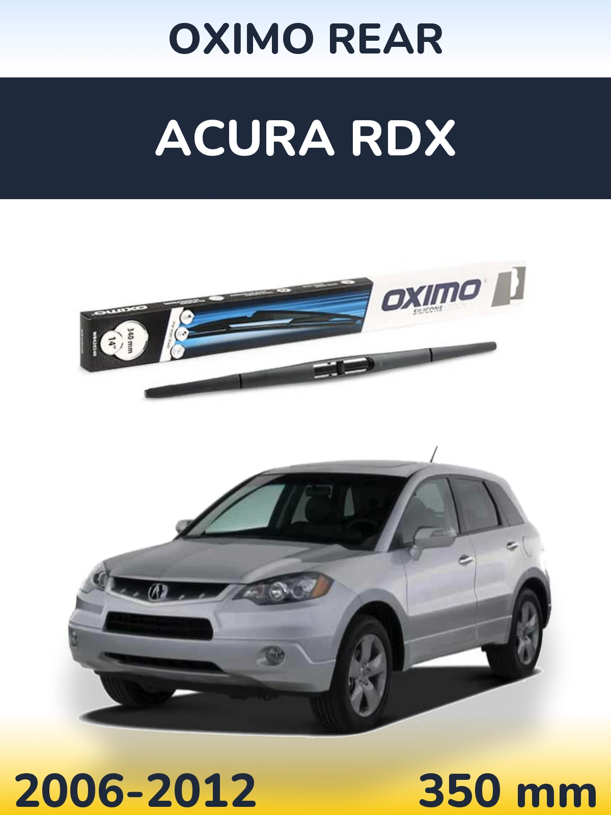 Задний дворник Oximo Rear 350 мм для Acura RDX 2006-2012