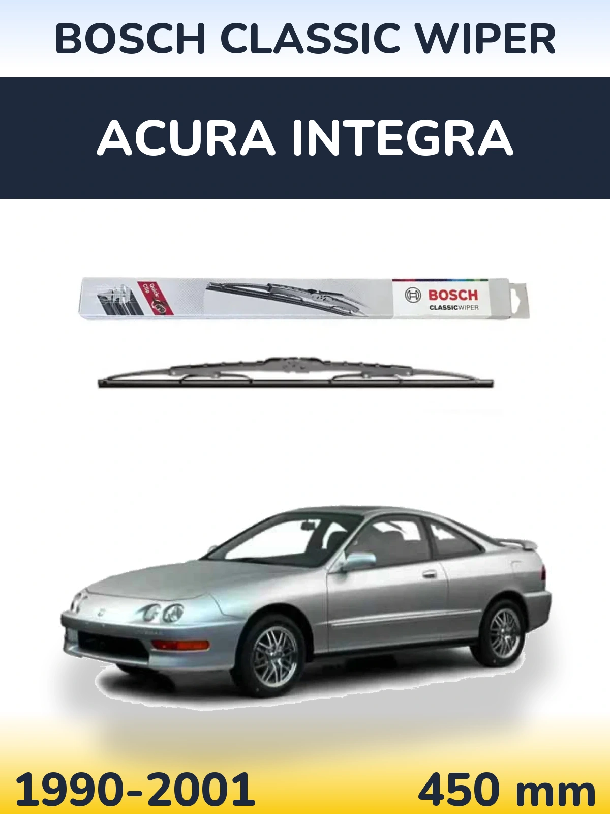 Tylna wycieraczka BOSCH Classic Wiper 450 mm do Acura Integra 1990-2001