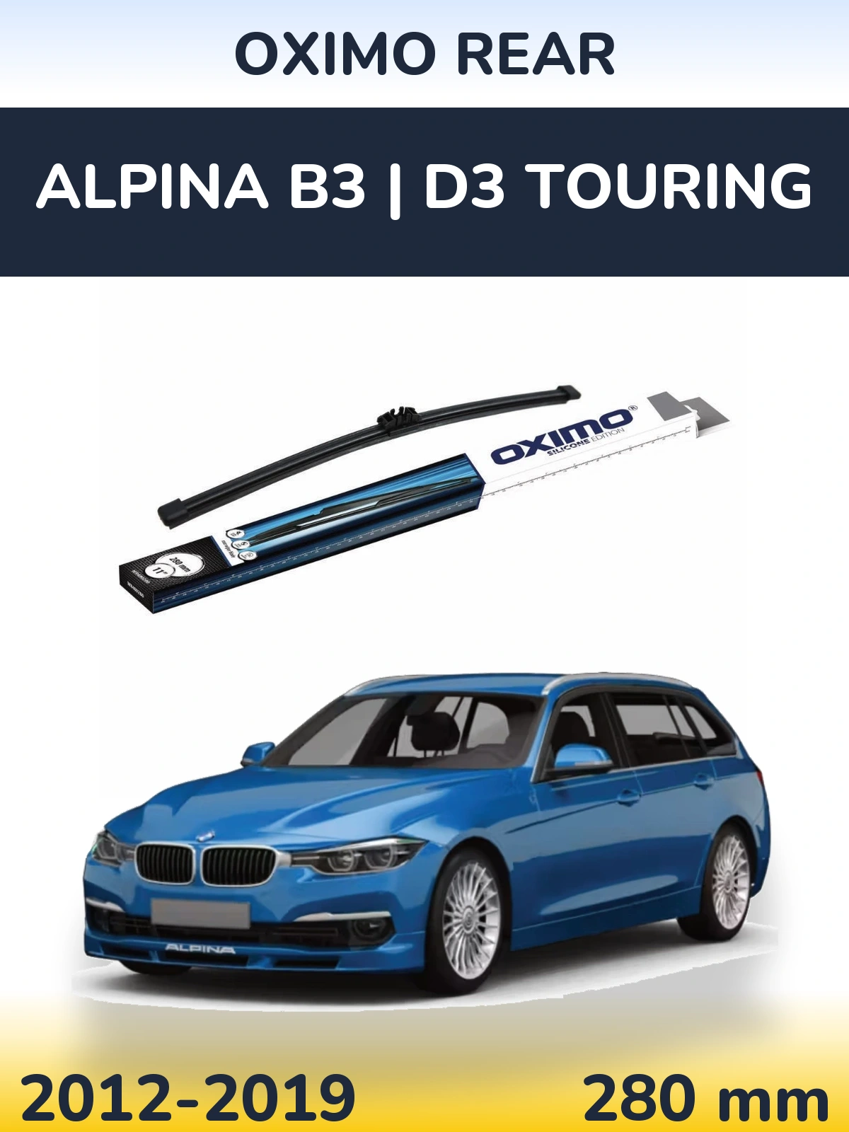 Tylna wycieraczka Oximo Rear 280 mm do Alpina B3 | D3 Touring 2012-2019