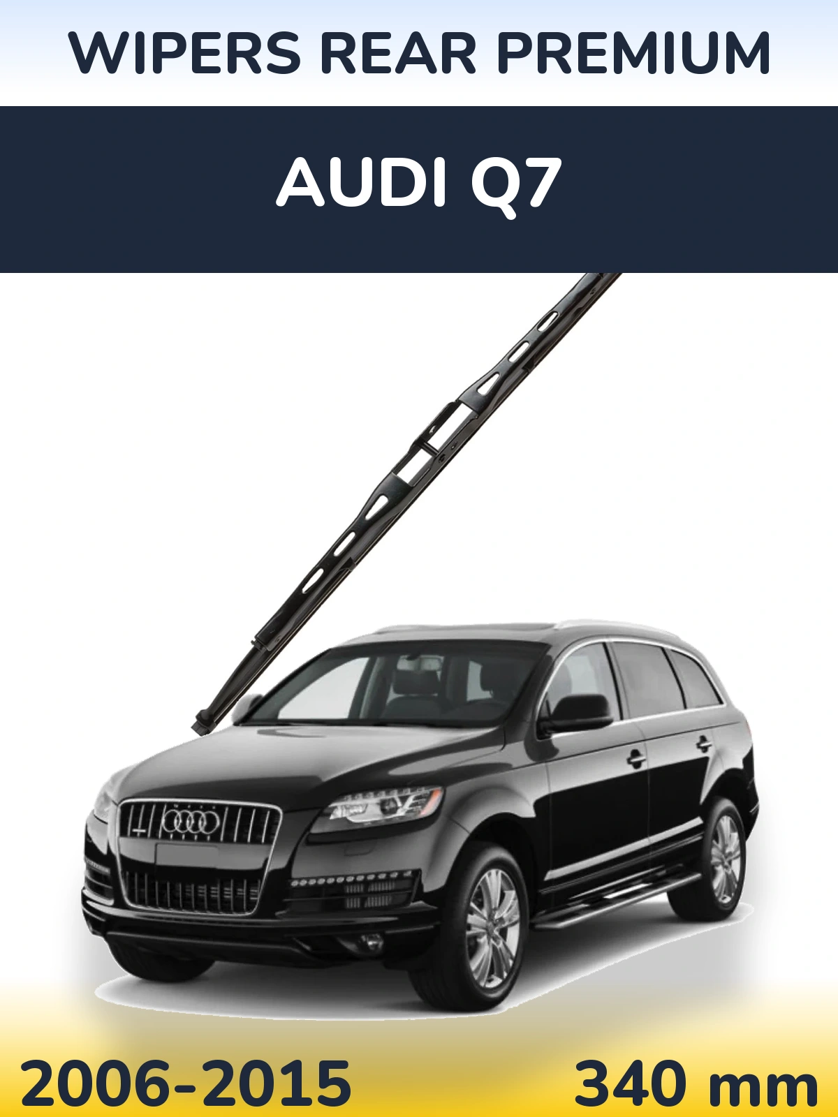 Tylna wycieraczka WIPERS REAR PREMIUM 340 mm do Audi Q7 2006-2015