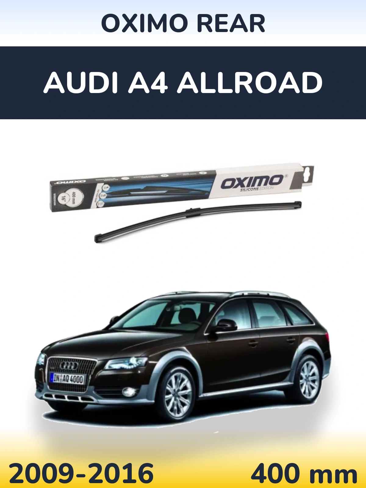 Tylna wycieraczka Oximo Rear 400 mm do Audi A4 Allroad 2009-2016