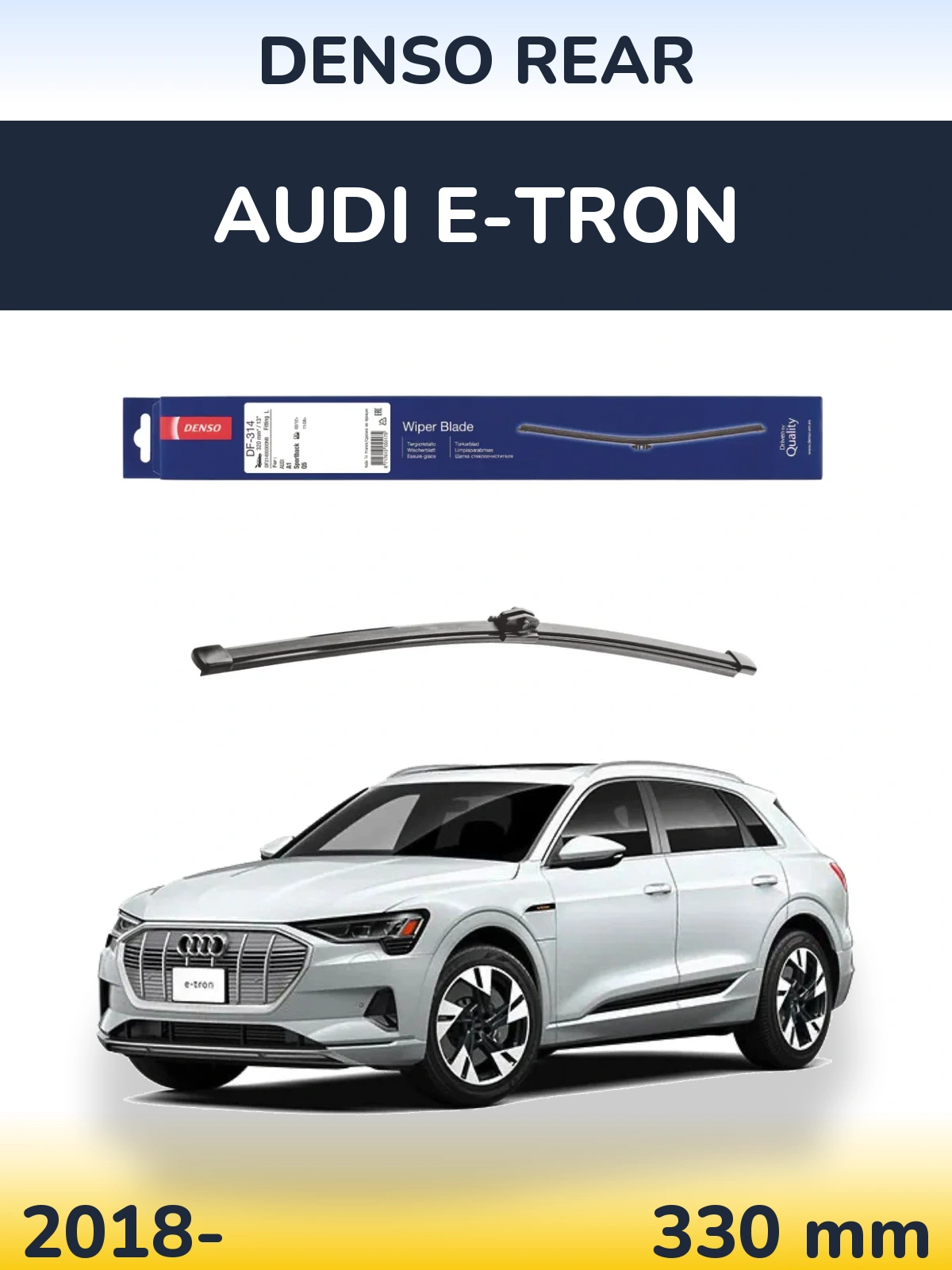 Tylna wycieraczka Denso Rear 320 mm do Audi e-tron 2018-2026