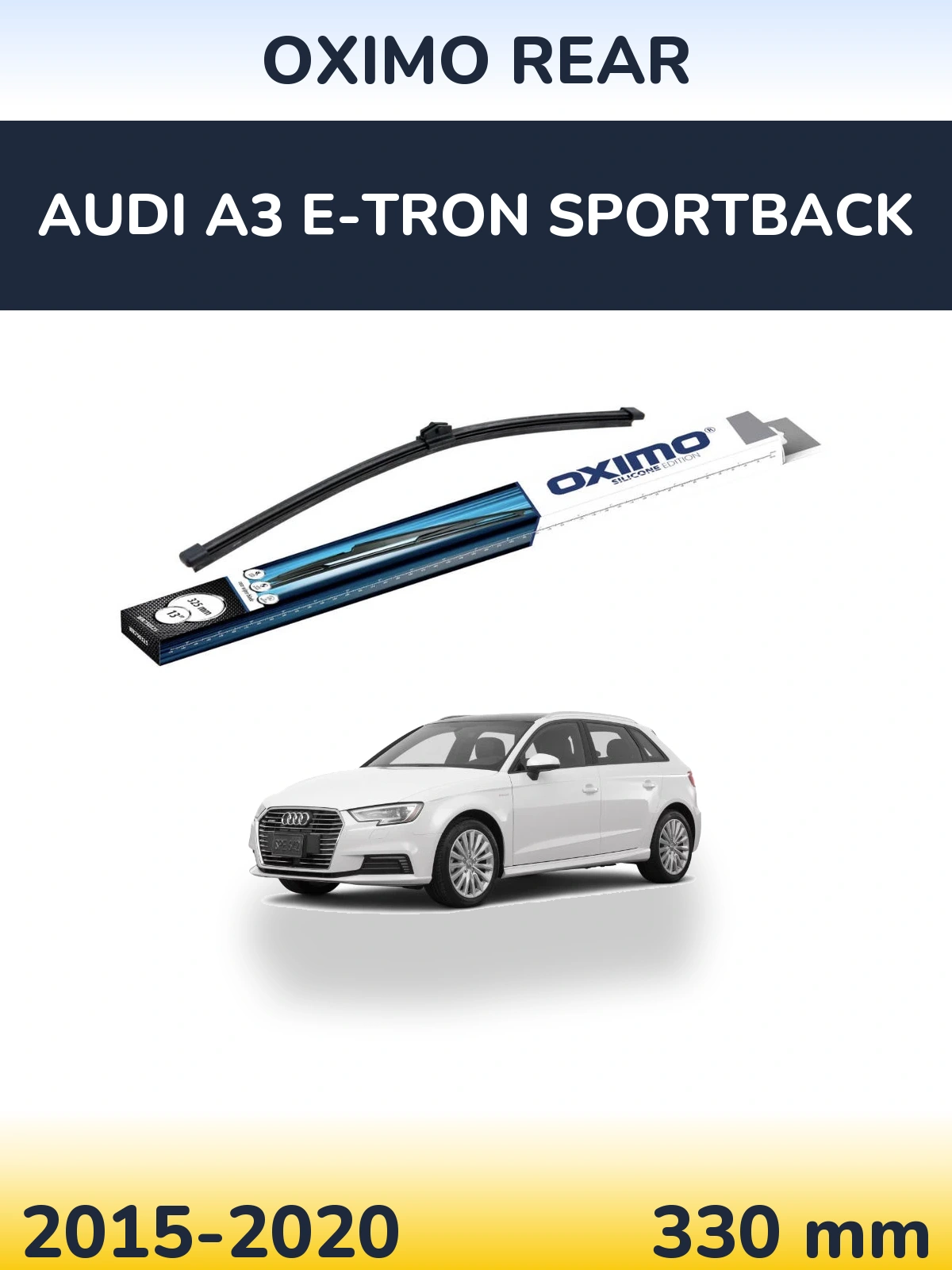 Tylna wycieraczka Oximo Rear 325 mm do Audi A3 e-tron Sportback 2015-2020