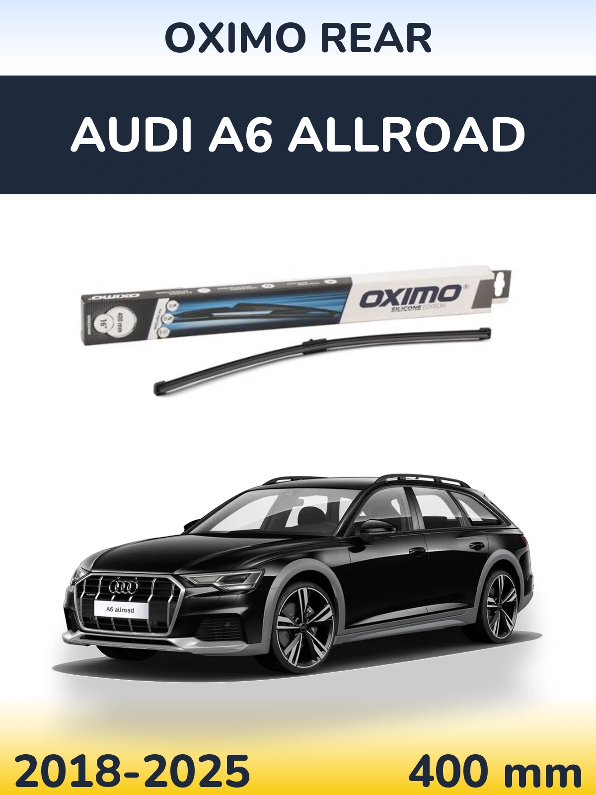 Tylna wycieraczka Oximo Rear 400 mm do Audi A6 Allroad 2018-2025
