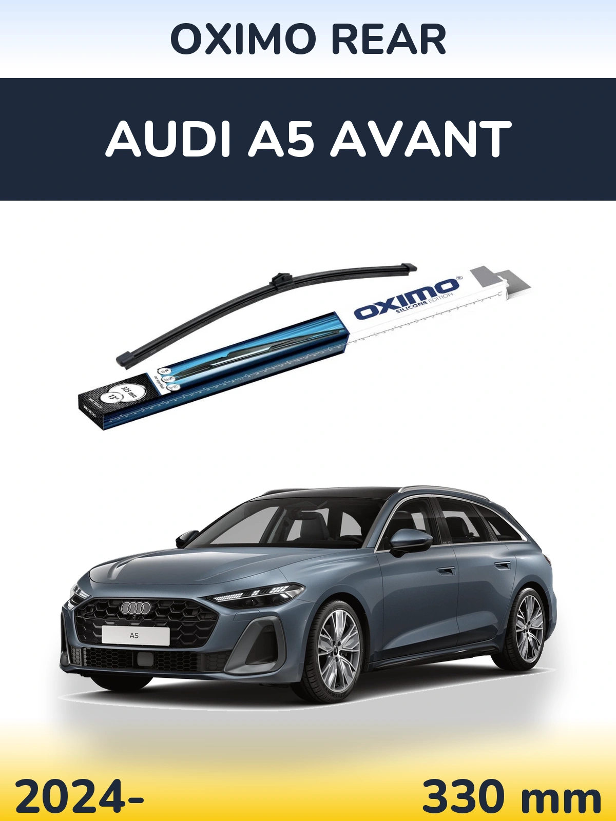 Tylna wycieraczka Oximo Rear 325 mm do Audi A5 Avant 2024-2026