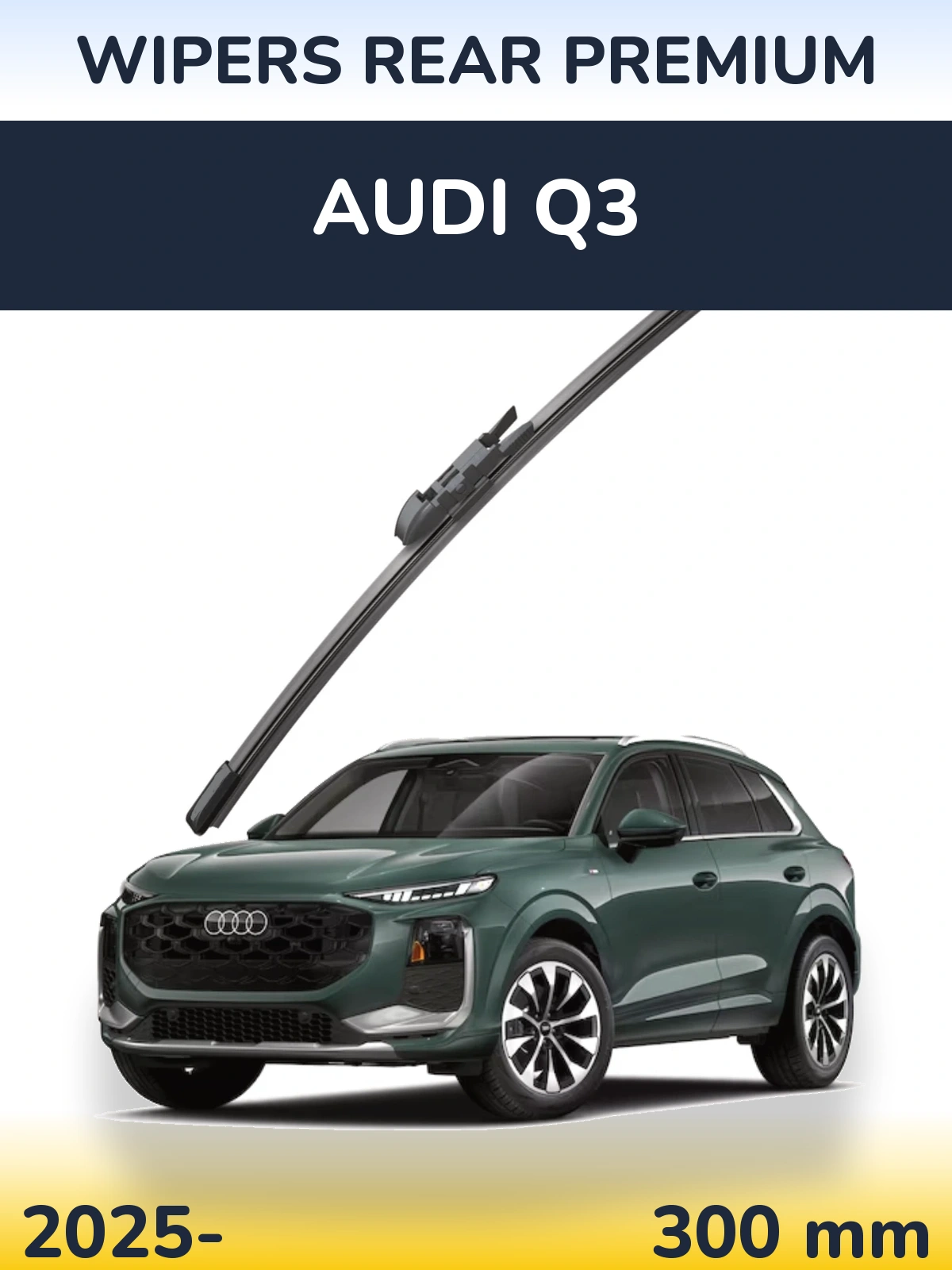 Задний дворник WIPERS REAR PREMIUM 300 мм для Audi Q3 2025-2026