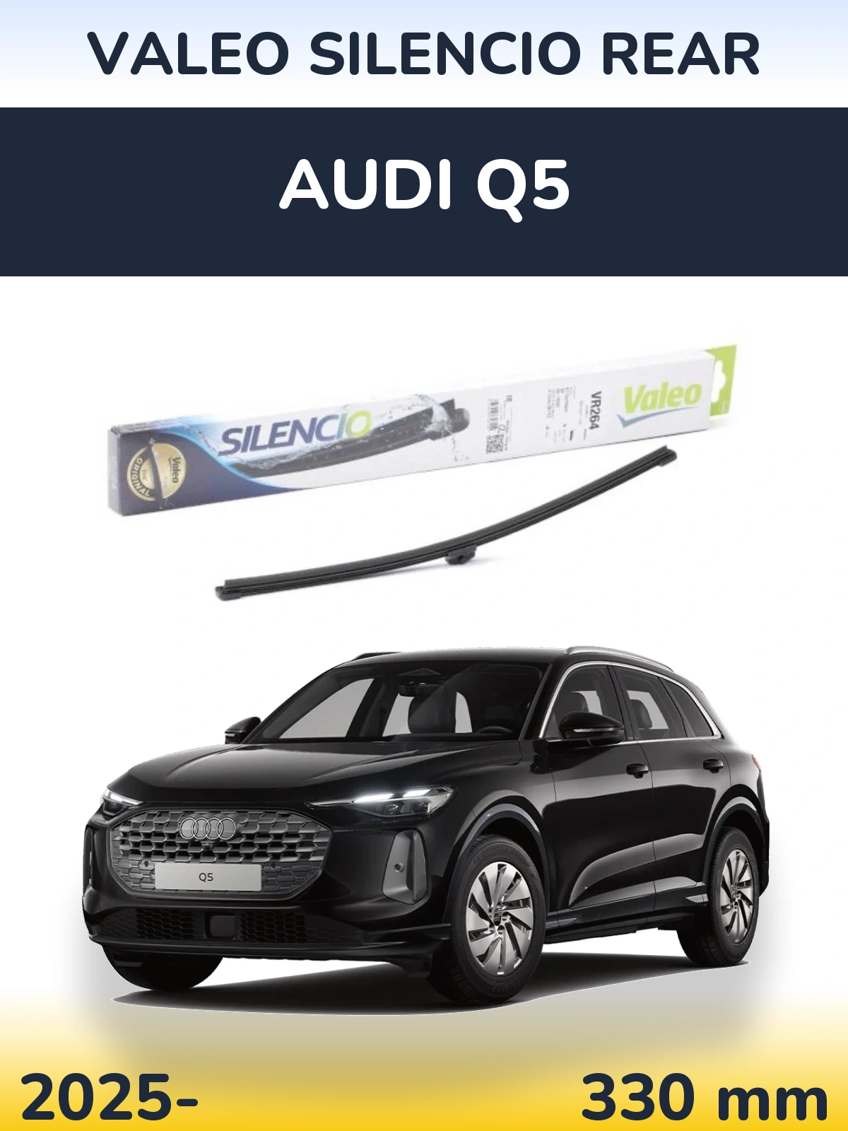 Tylna wycieraczka Valeo Silencio Rear 320 mm do Audi Q5 2025-2026