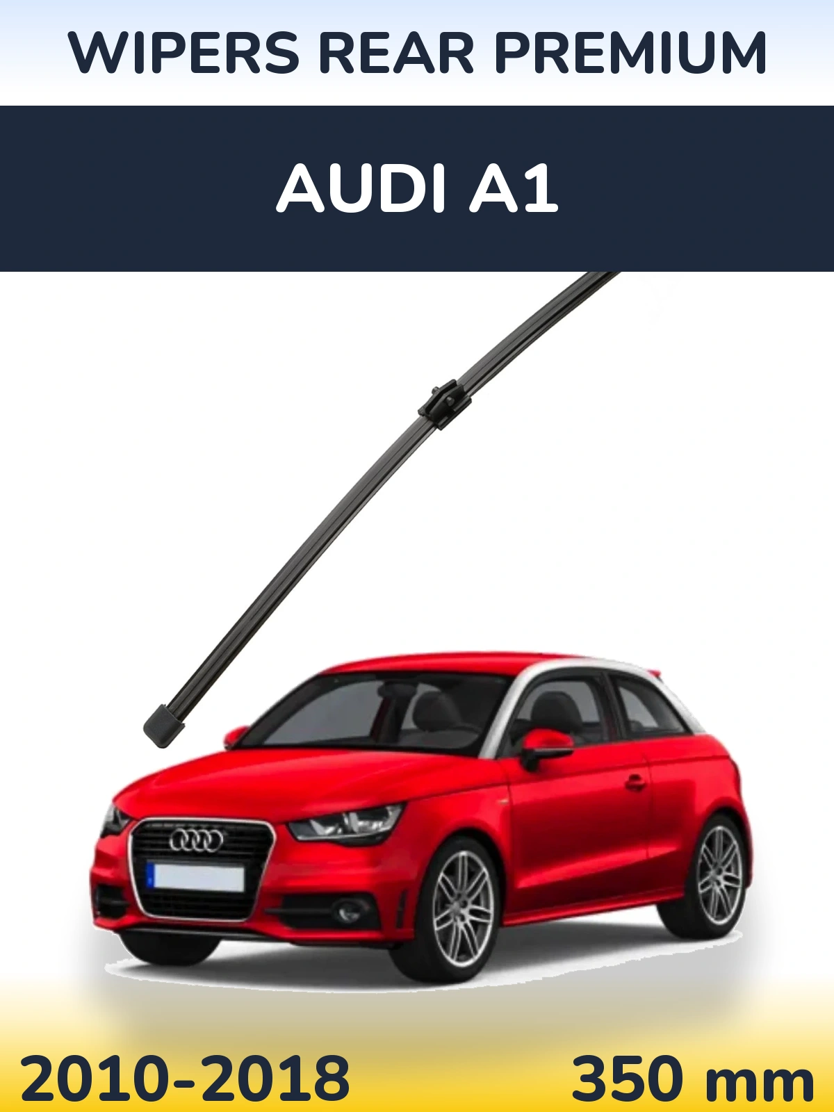 Задний дворник WIPERS REAR PREMIUM 350 мм для Audi A1 2010-2018