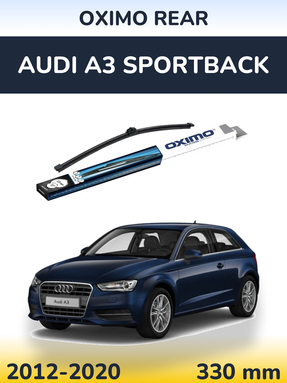 Tylna wycieraczka Oximo Rear 325 mm do Audi A3 Sportback 2012-2020