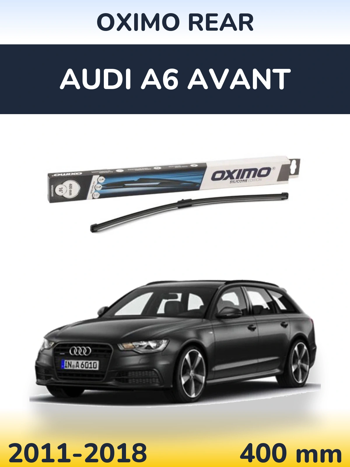 Tylna wycieraczka Oximo Rear 400 mm do Audi A6 Avant 2011-2018