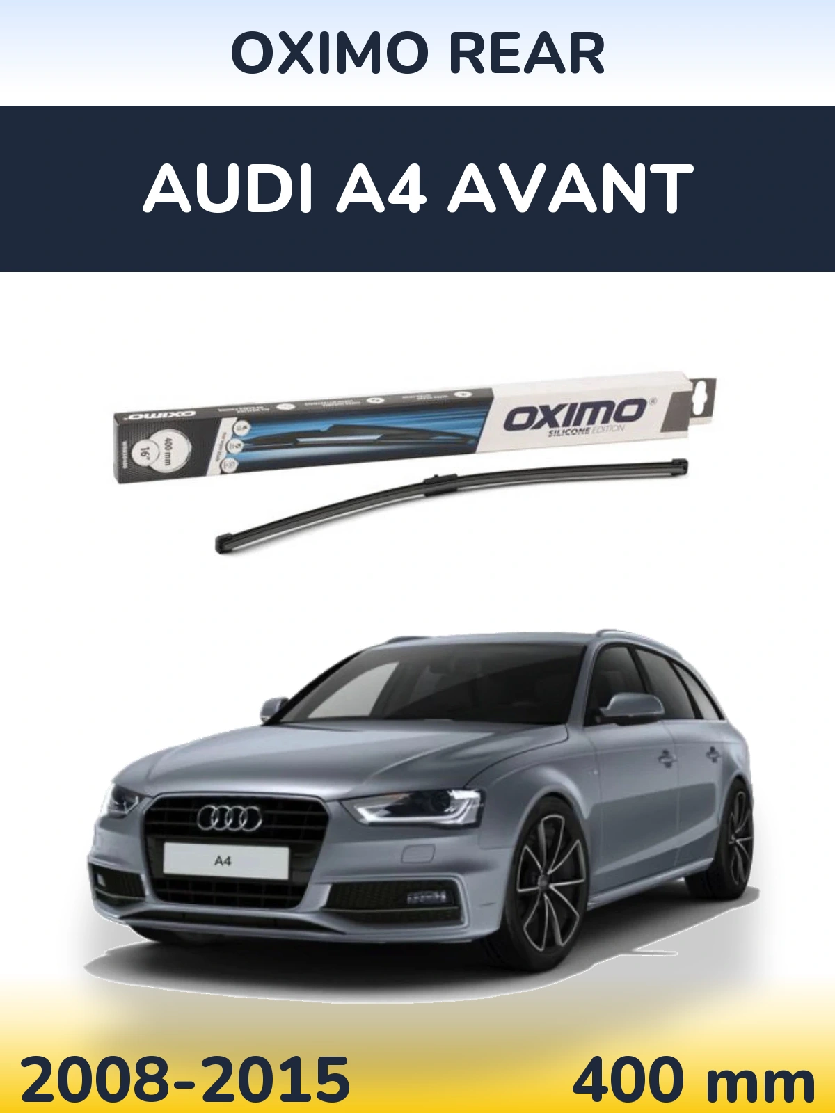 Задний дворник Oximo Rear 400 мм для Audi A4 Avant 2008-2015