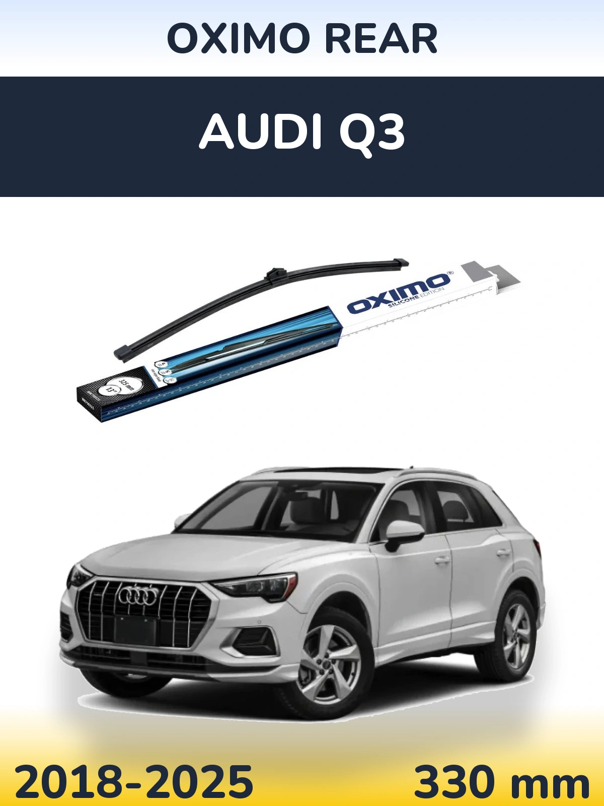 Tylna wycieraczka Oximo Rear 325 mm do Audi Q3 2018-2025