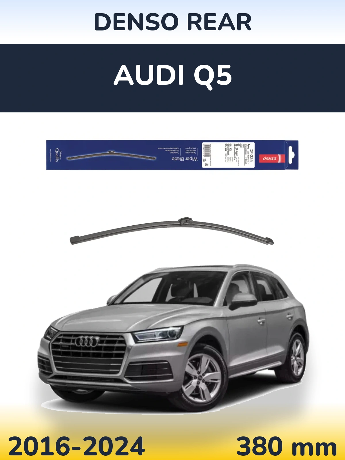 Tylna wycieraczka Denso Rear 380 mm do Audi Q5 2016-2024