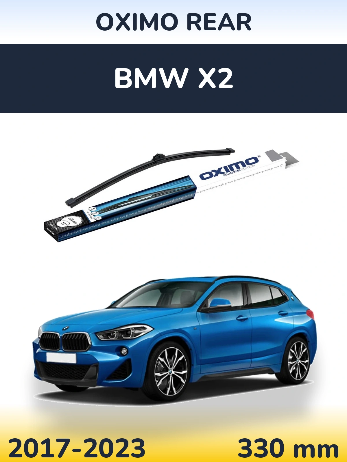 Tylna wycieraczka Oximo Rear 325 mm do BMW X2 2017-2023