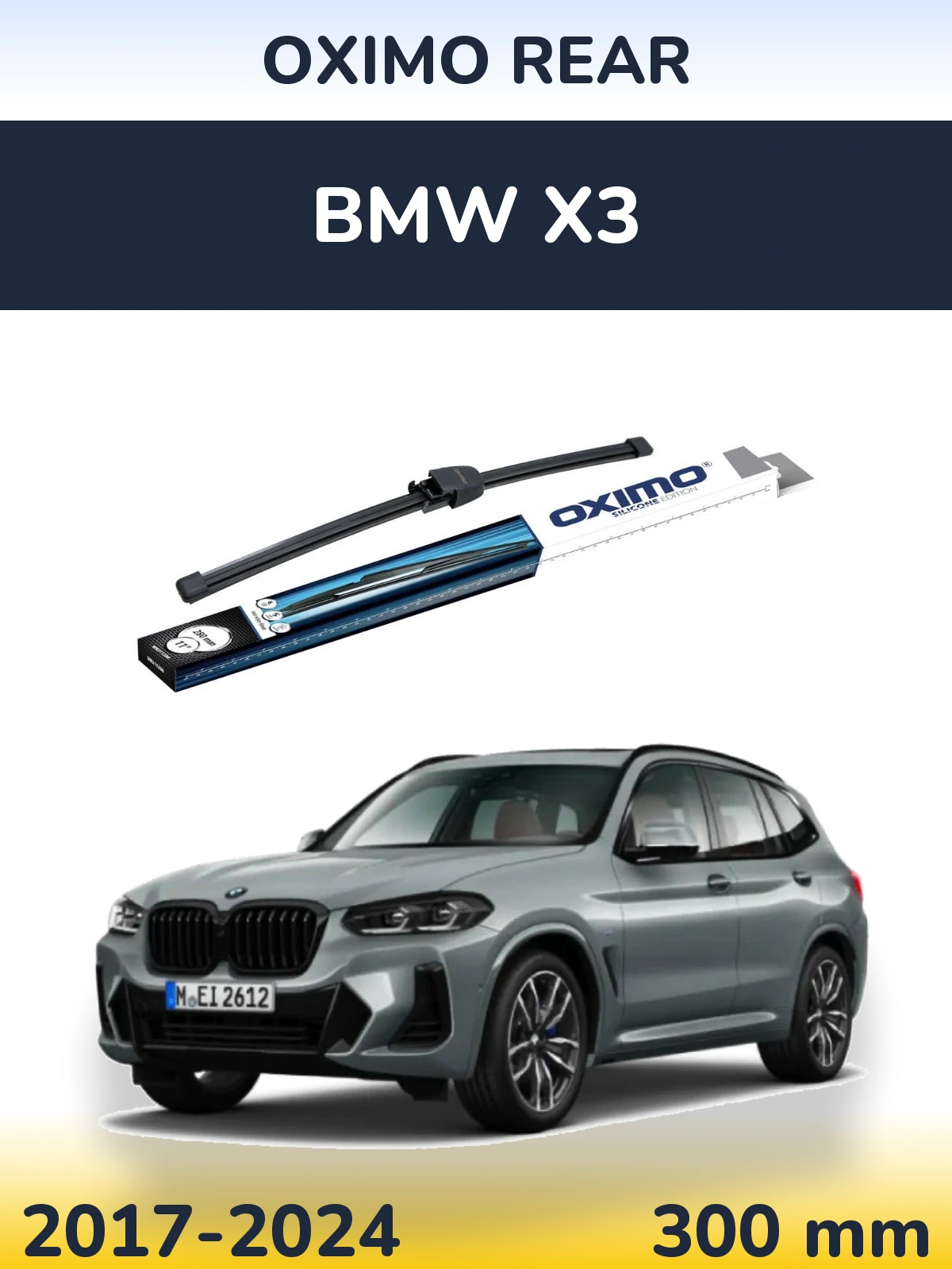 Tylna wycieraczka Oximo Rear 280 mm do BMW X3 2017-2024