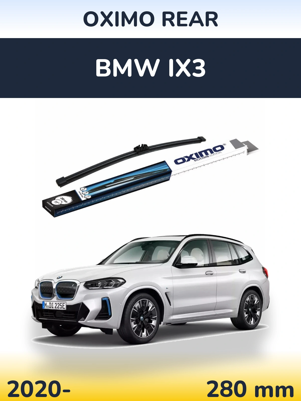 Tylna wycieraczka Oximo Rear 280 mm do BMW iX3 2020-2026
