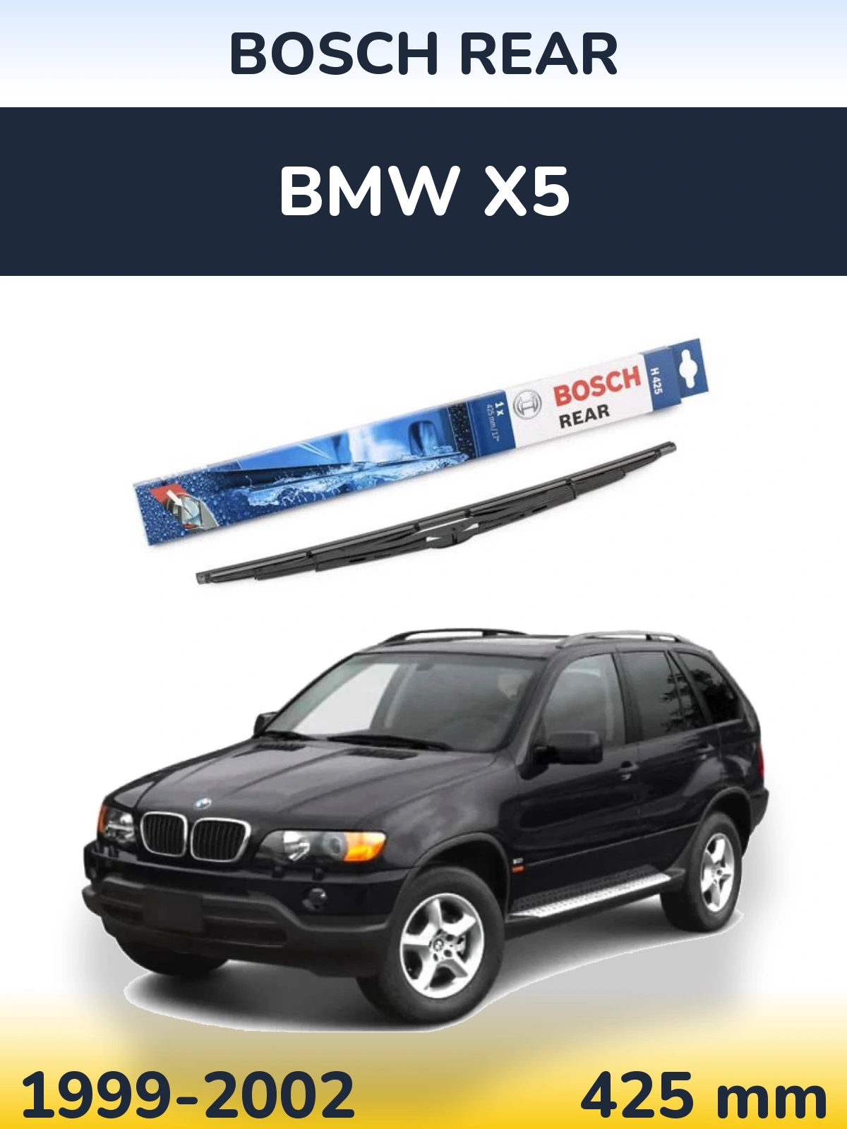 Tylna wycieraczka BOSCH Rear 425 mm do BMW X5 1999-2002