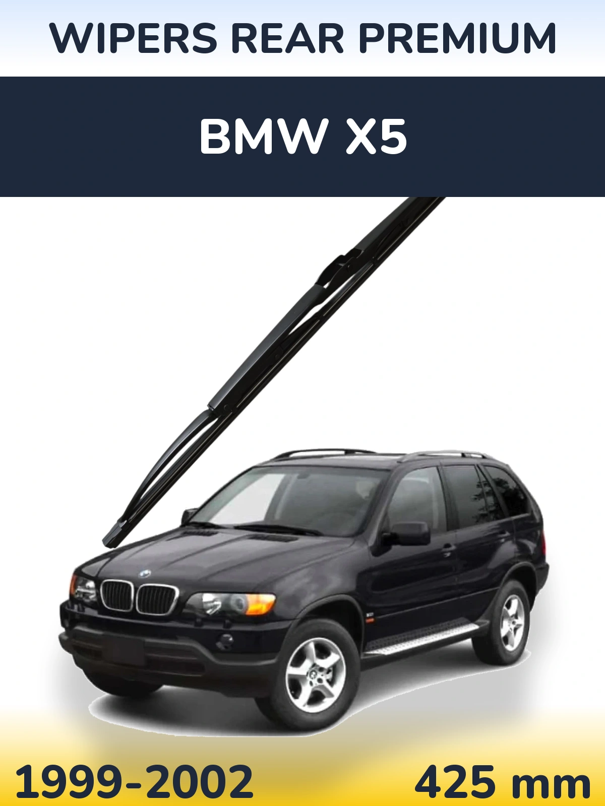 Tylna wycieraczka WIPERS REAR PREMIUM 425 mm do BMW X5 1999-2002