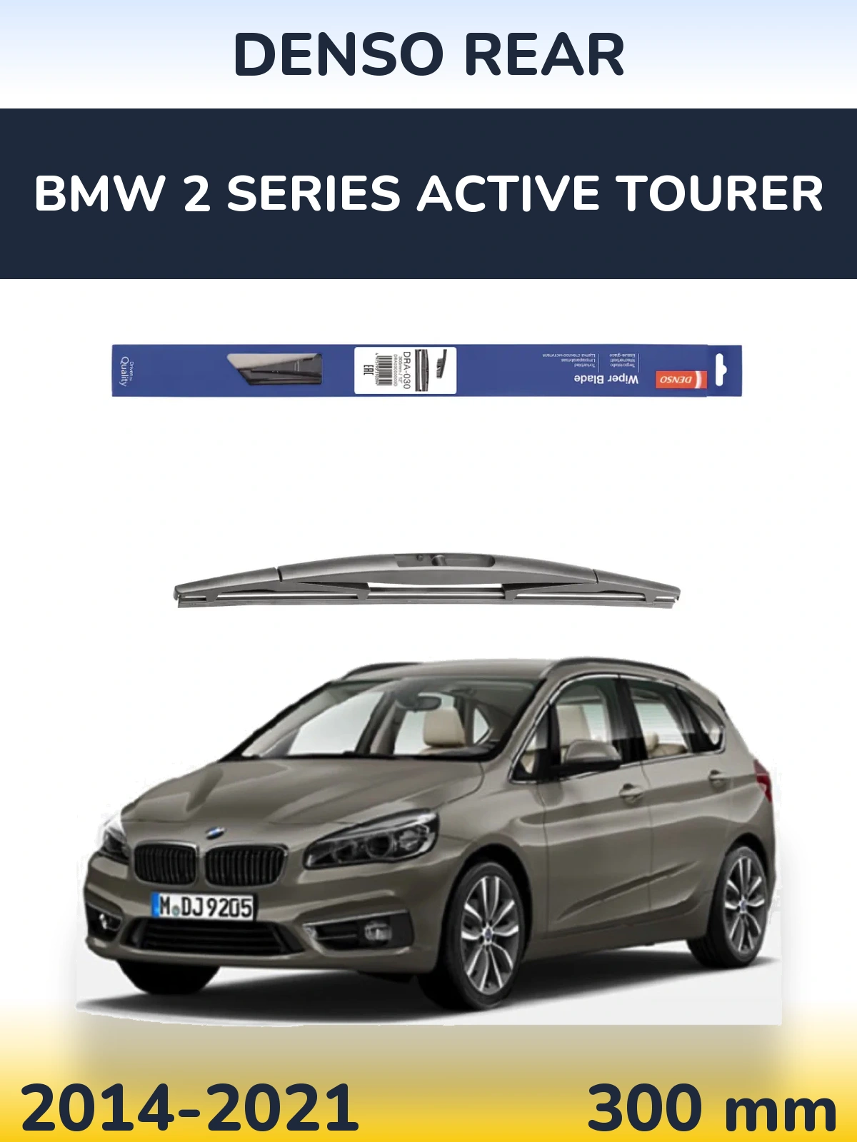 Tylna wycieraczka Denso Rear 300 mm do BMW Seria 2 Active Tourer 2014-2021