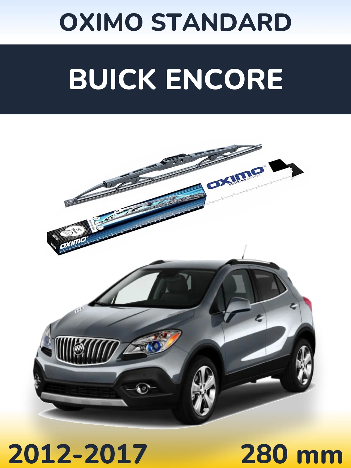 Tylna wycieraczka Oximo Standard 275 mm do Buick Encore 2012-2017
