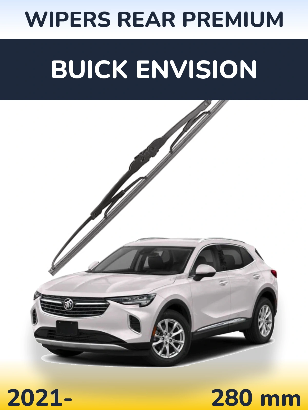 Задний дворник WIPERS REAR PREMIUM 280 мм для Buick Envision 2021-2026