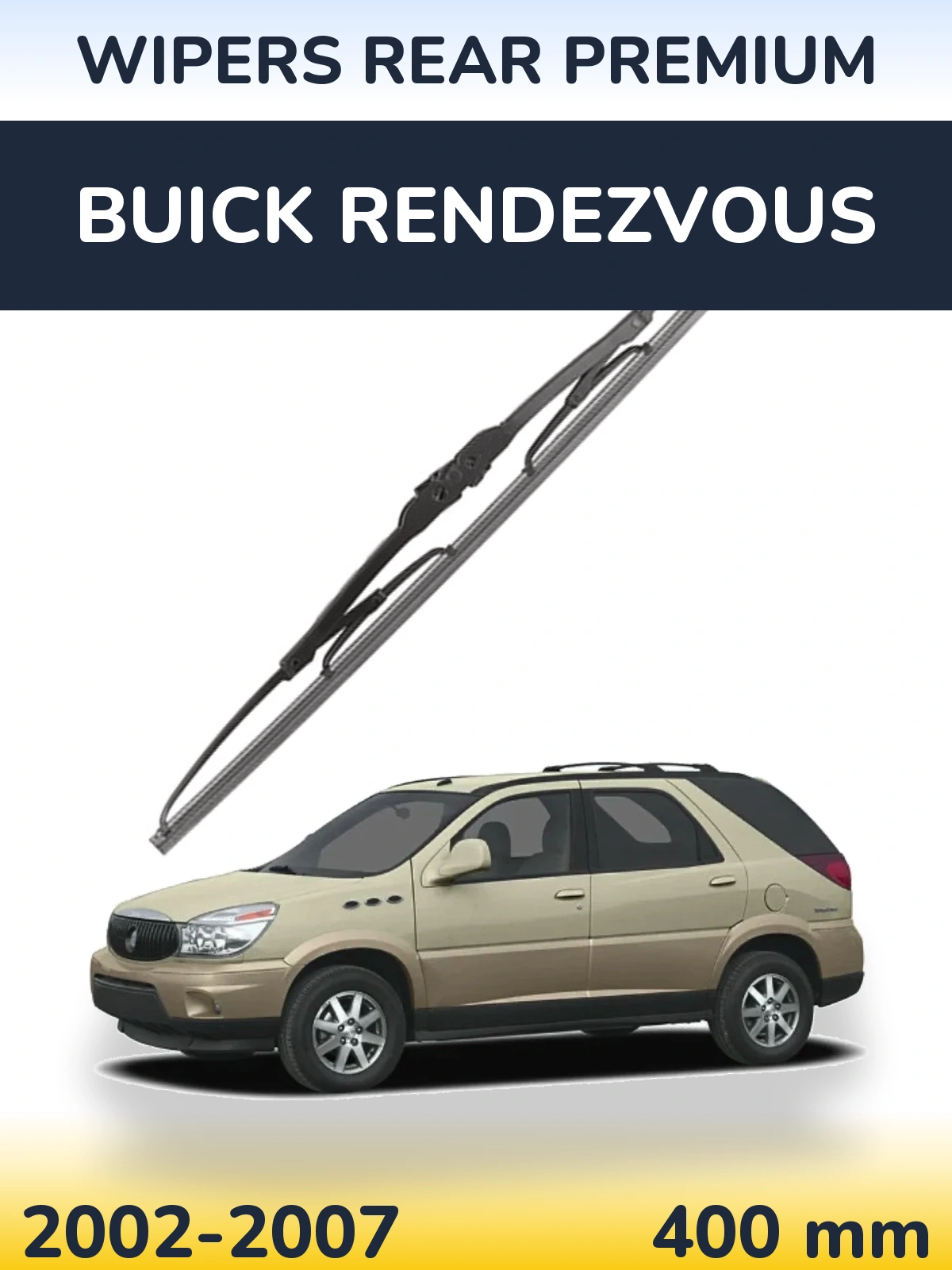 Задний дворник WIPERS REAR PREMIUM 400 мм для Buick Rendezvous 2002-2007