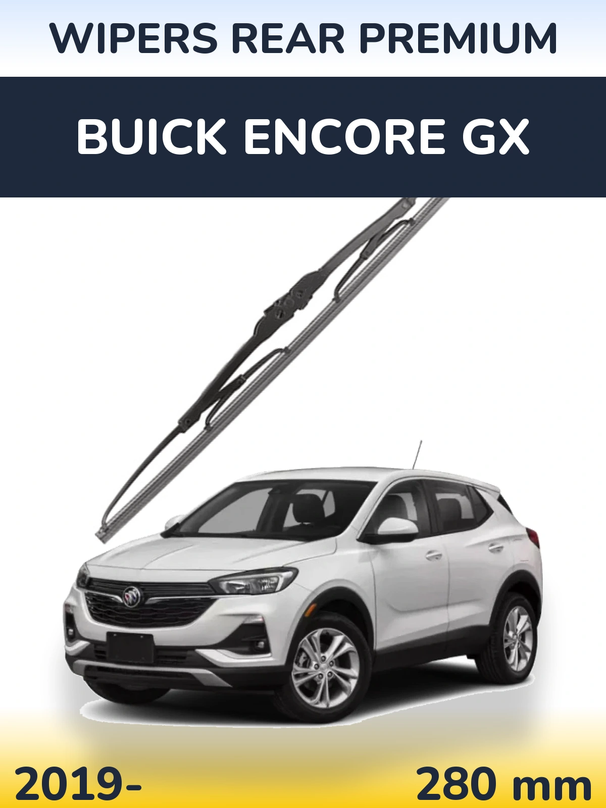 Задний дворник WIPERS REAR PREMIUM 280 мм для Buick Encore GX 2019-2026