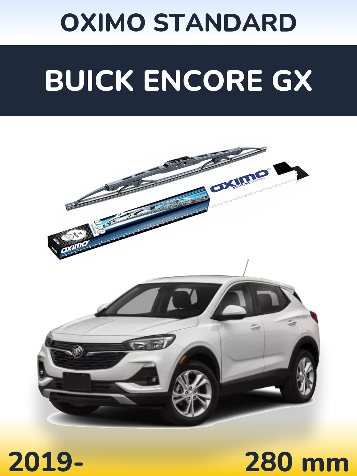 Задний дворник Oximo Standard 275 мм для Buick Encore GX 2019-2026