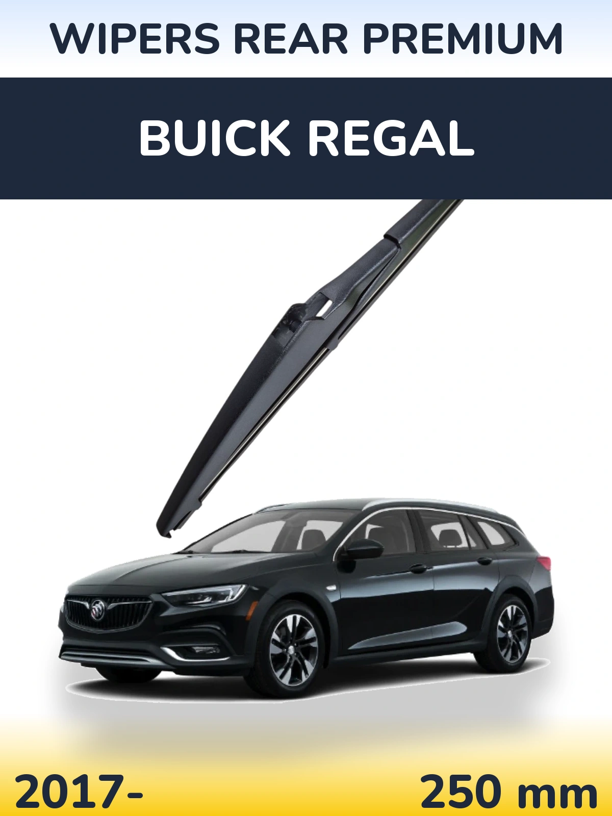 Задний дворник WIPERS REAR PREMIUM 250 мм для Buick Regal 2017-2026