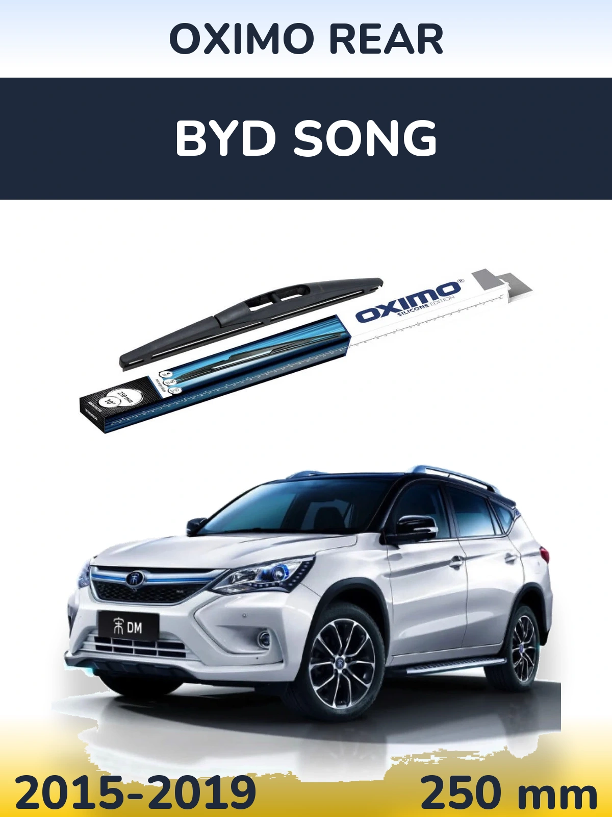 Tylna wycieraczka Oximo Rear 250 mm do BYD Song 2015-2019
