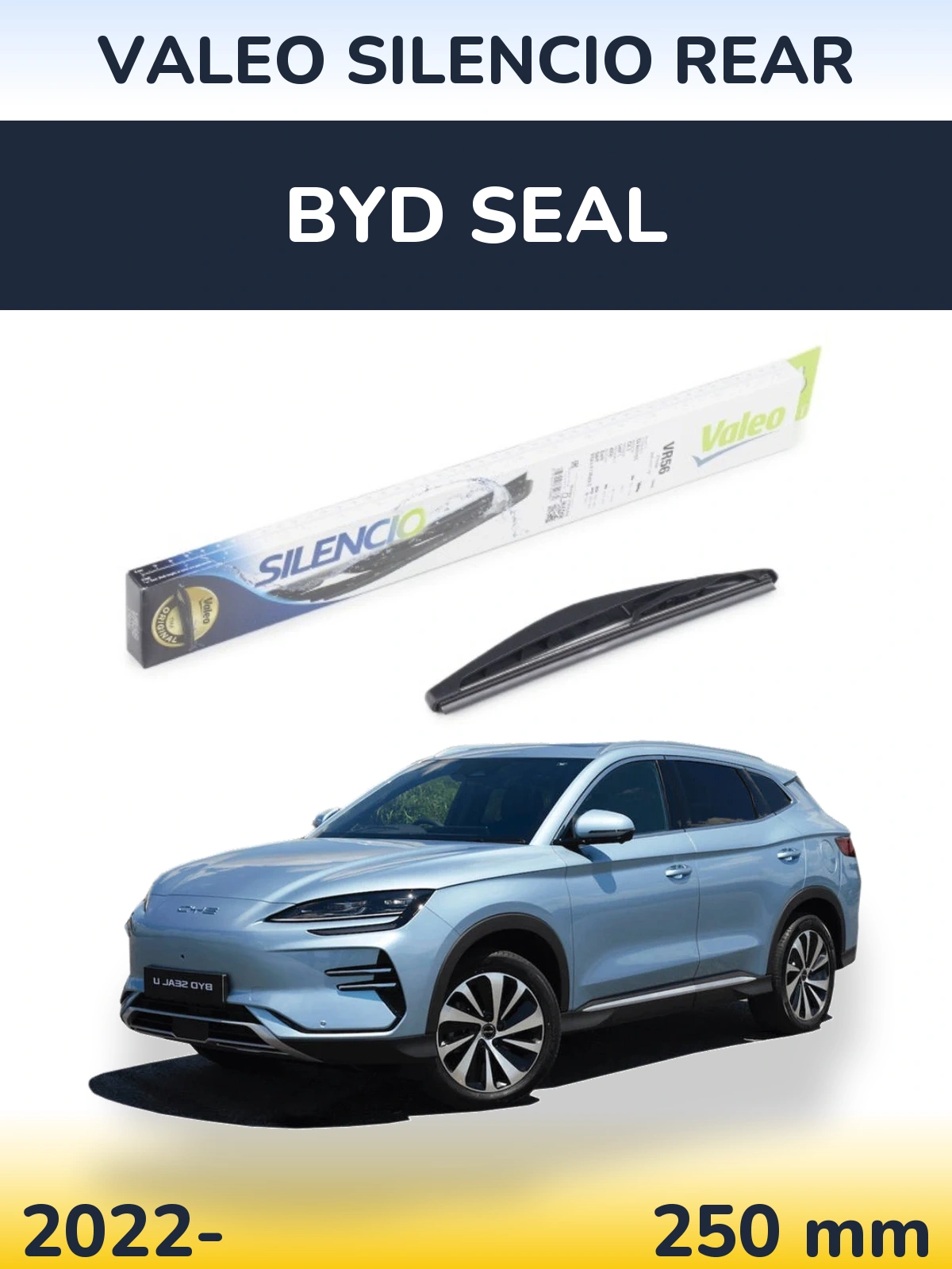 Tylna wycieraczka Valeo Silencio Rear 240 mm do BYD Seal 2022-2026