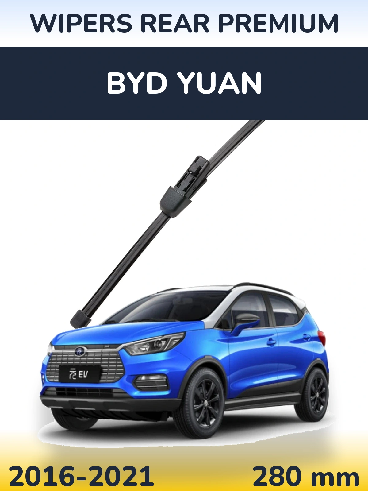 Tylna wycieraczka WIPERS REAR PREMIUM 280 mm do BYD Yuan 2016-2021