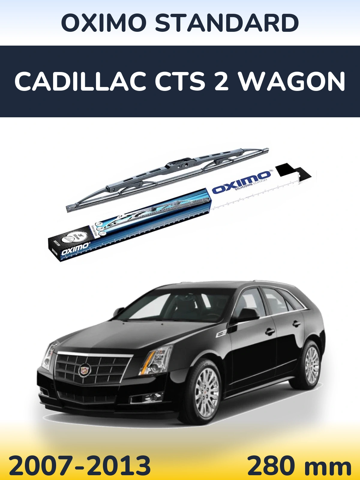 Tylna wycieraczka Oximo Standard 275 mm do Cadillac CTS 2 Wagon 2007-2013