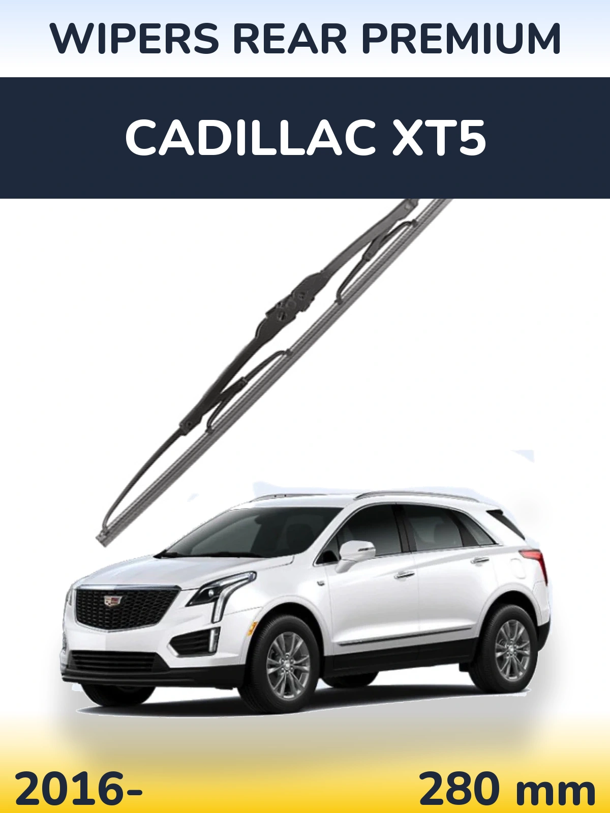 Tylna wycieraczka WIPERS REAR PREMIUM 280 mm do Cadillac XT5 2016-2026