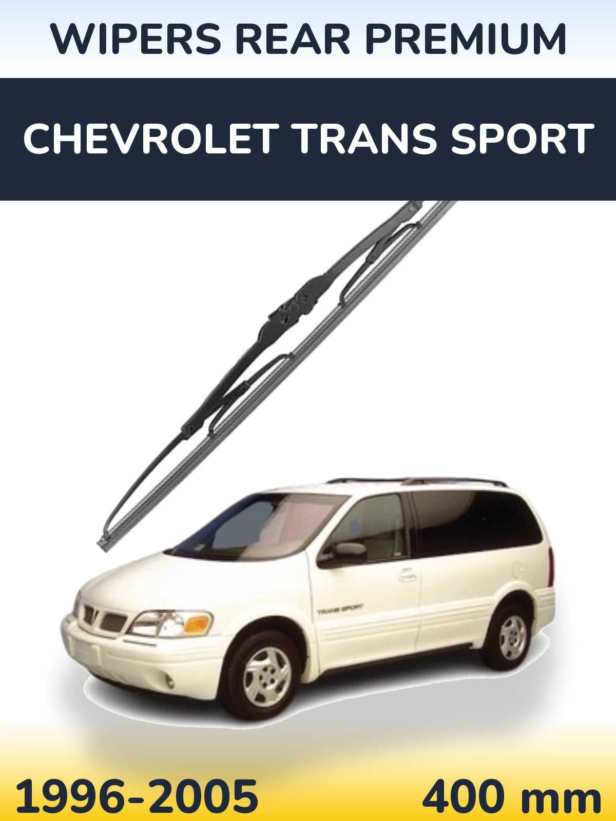 Задний дворник WIPERS REAR PREMIUM 400 мм для Chevrolet Trans Sport 1996-2005