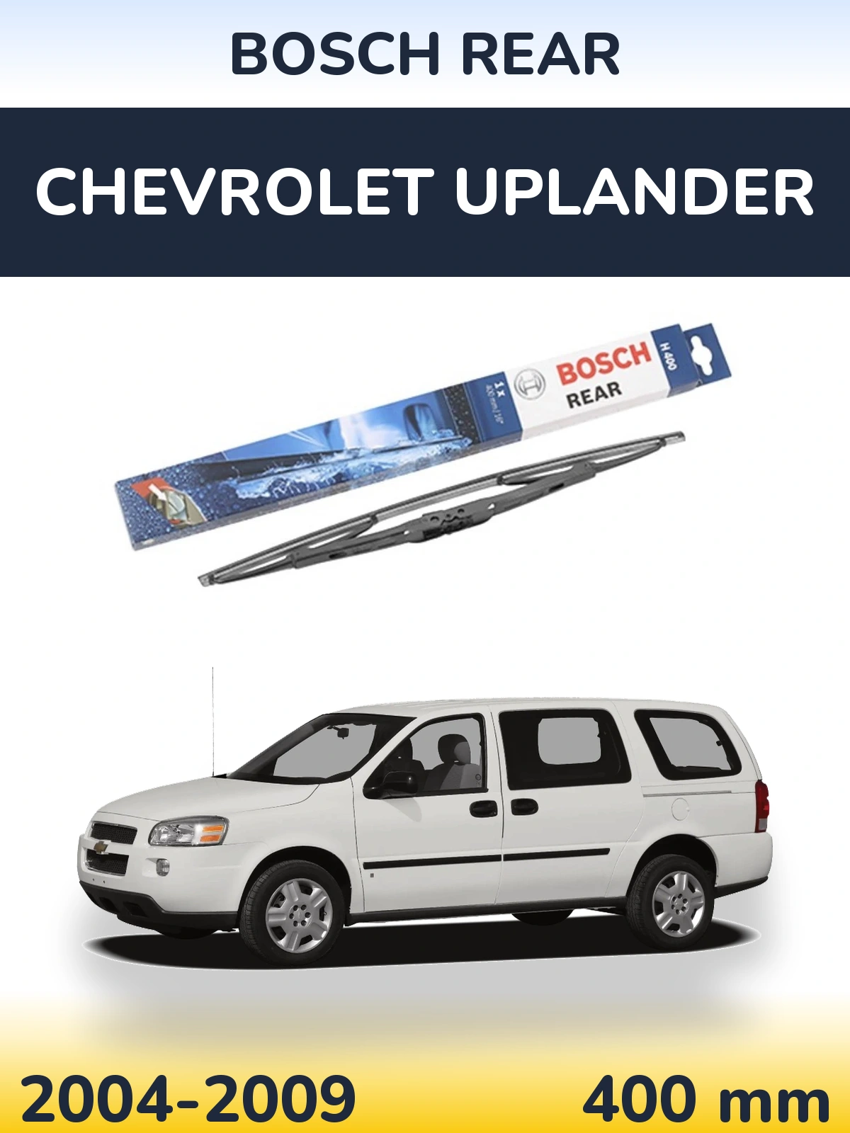 Tylna wycieraczka BOSCH Rear 400 mm do Chevrolet Uplander 2004-2009