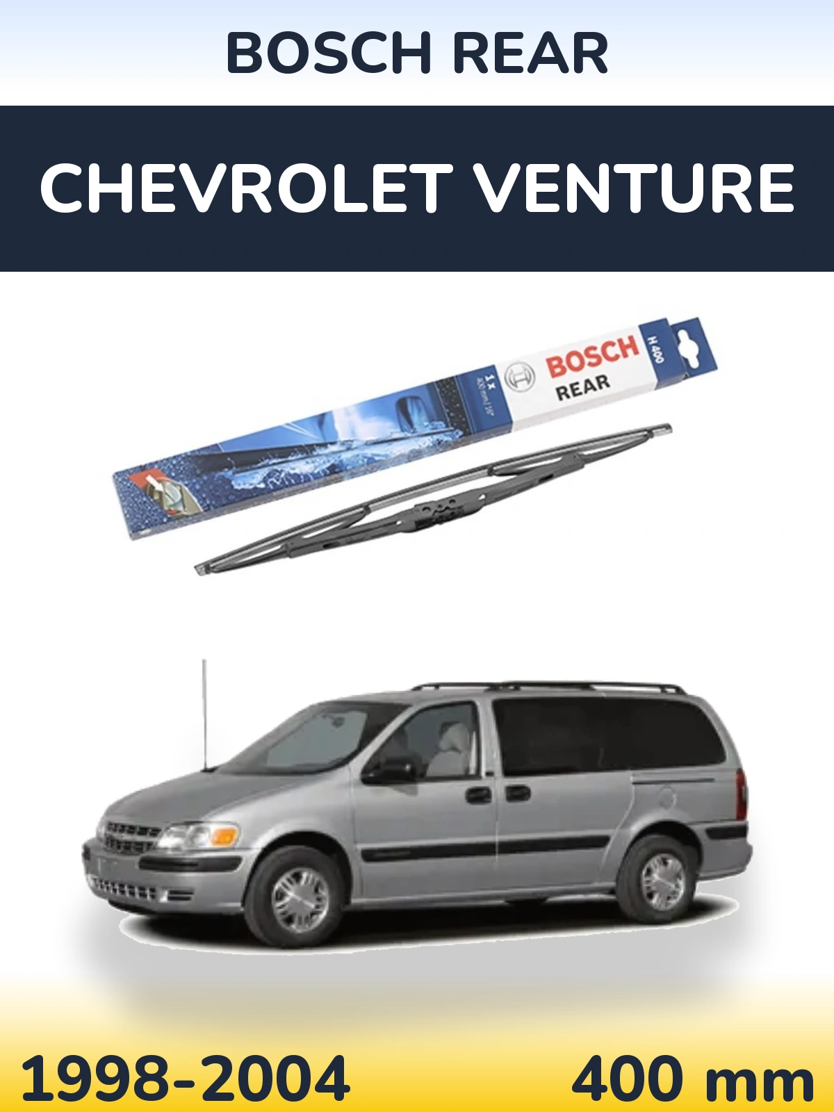 Tylna wycieraczka BOSCH Rear 400 mm do Chevrolet Venture 1998-2004