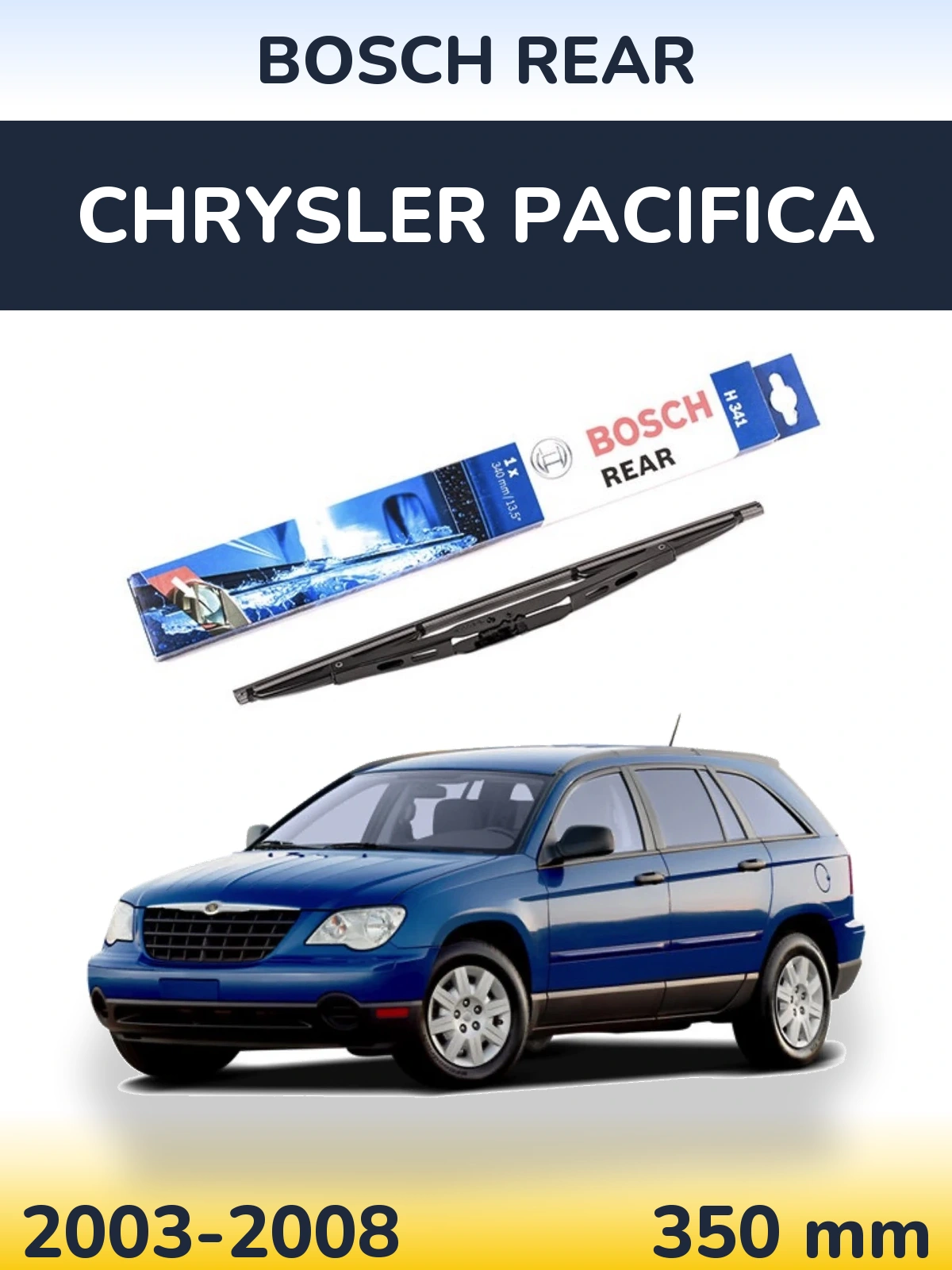 Tylna wycieraczka BOSCH Rear 340 mm do Chrysler Pacifica 2003-2008