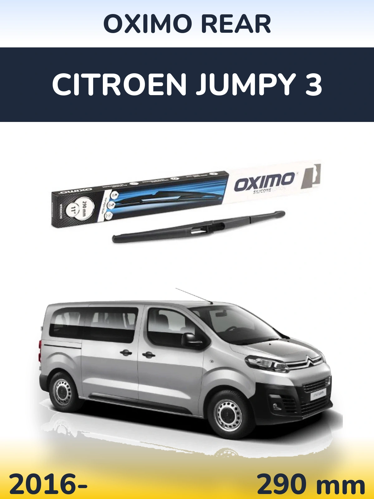 Tylna wycieraczka Oximo Rear 290 mm do Citroen Jumpy 3 2016-2026