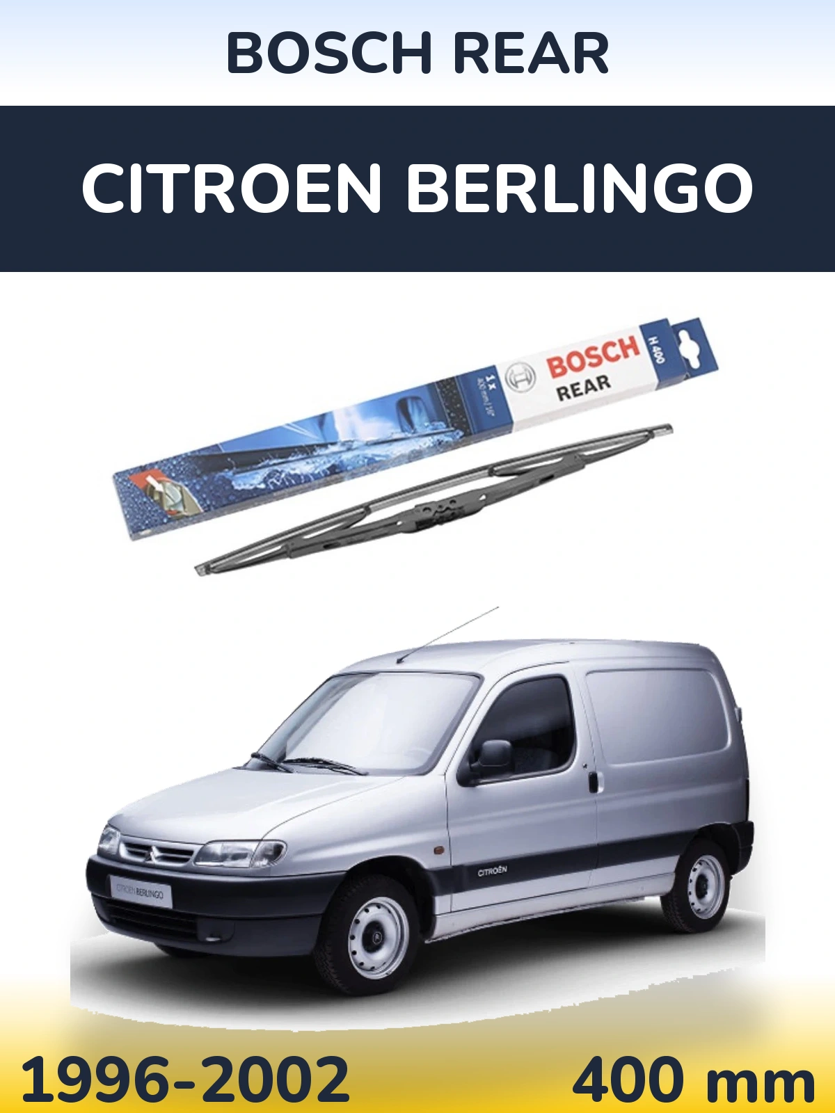 Tylna wycieraczka BOSCH Rear 400 mm do Citroen Berlingo 1996-2002