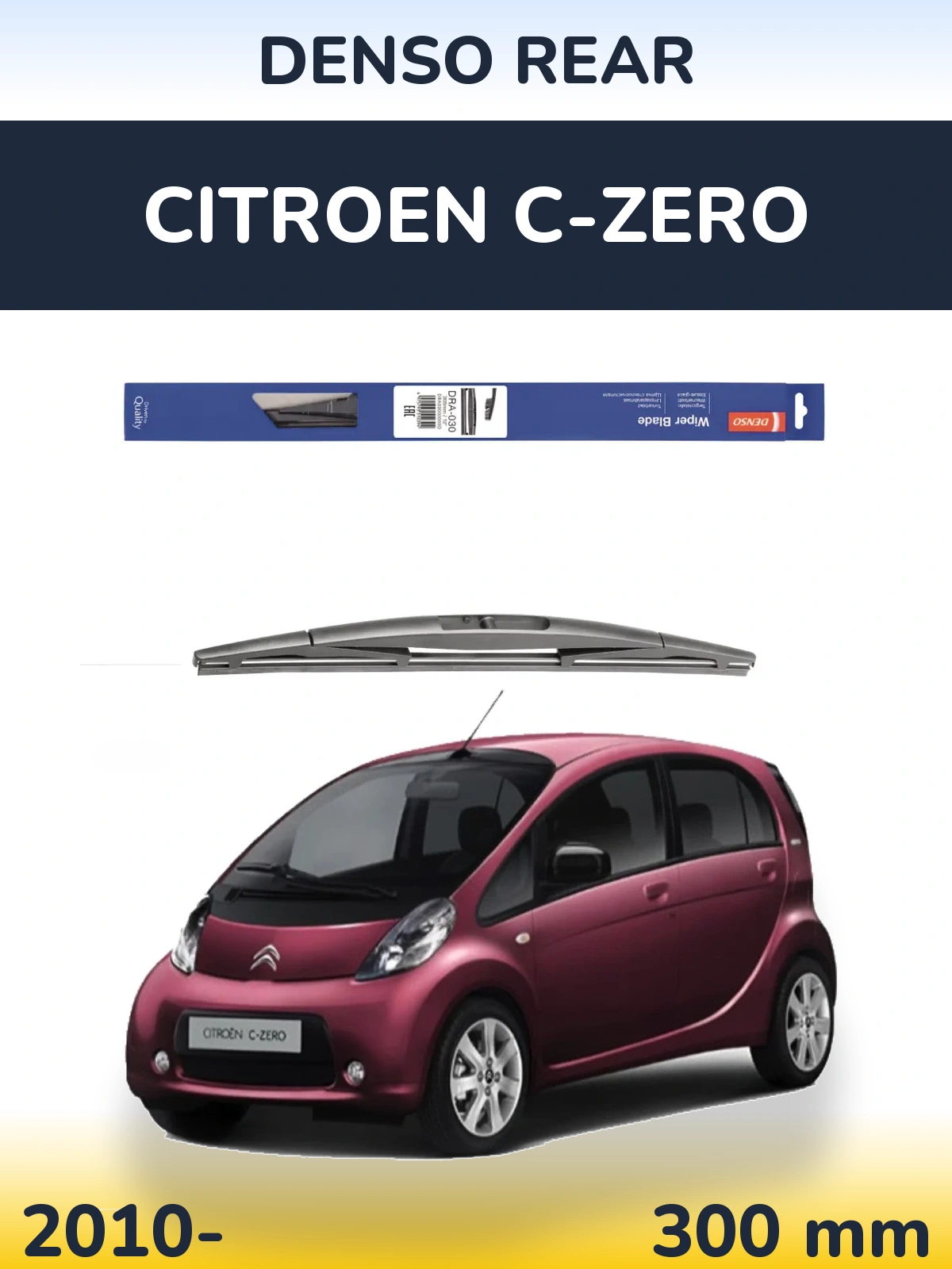 Tylna wycieraczka Denso Rear 300 mm do Citroen C-Zero 2010-2026