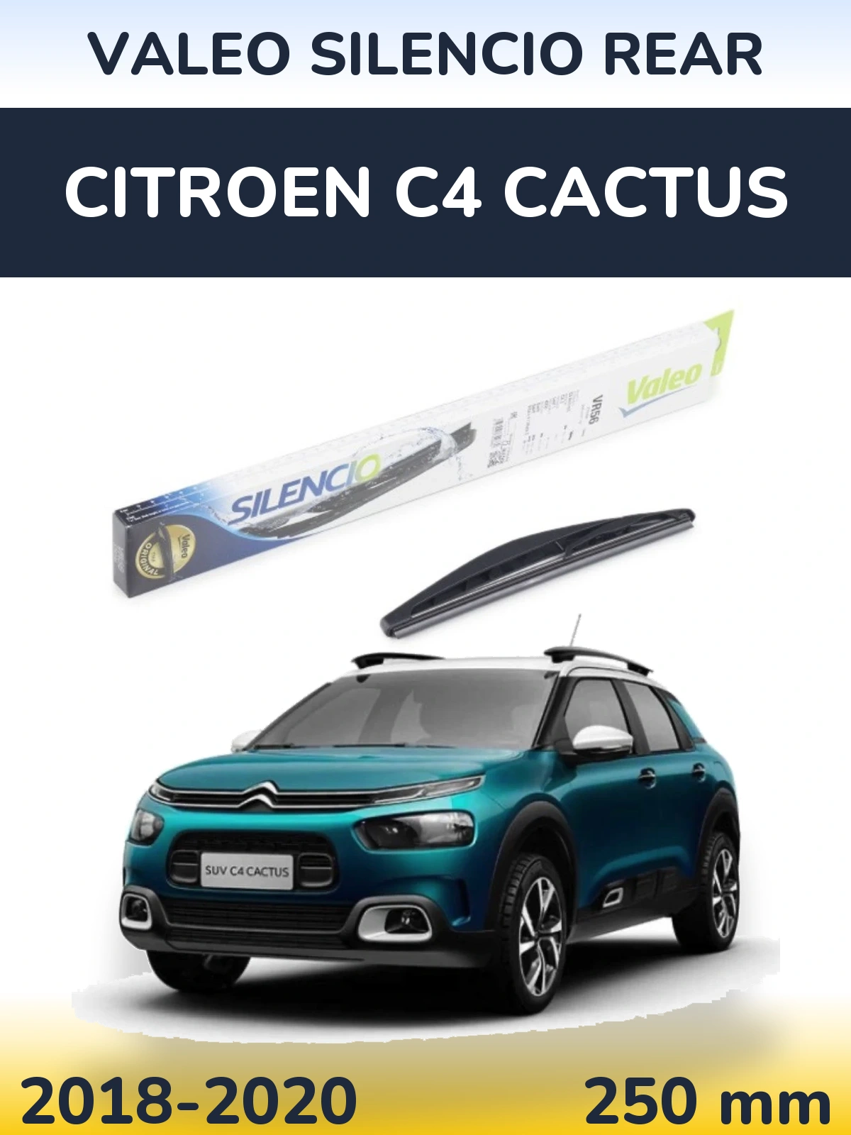 Tylna wycieraczka Valeo Silencio Rear 240 mm do Citroen C4 Cactus 2018-2020