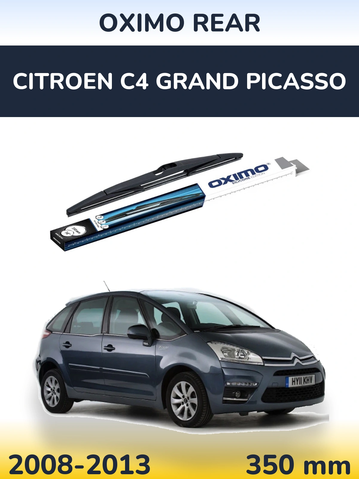 Tylna wycieraczka Oximo Rear 350 mm do Citroen C4 Grand Picasso 2008-2013